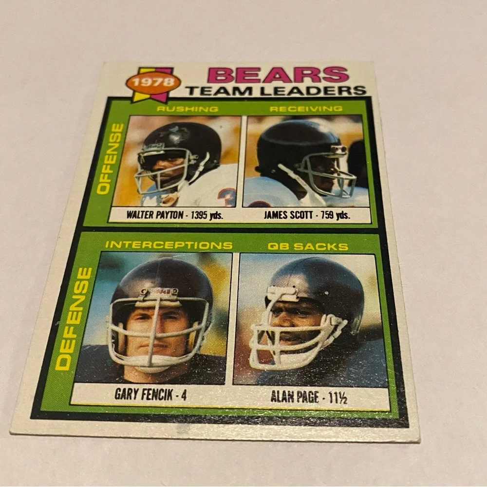 Topps Football walter payton